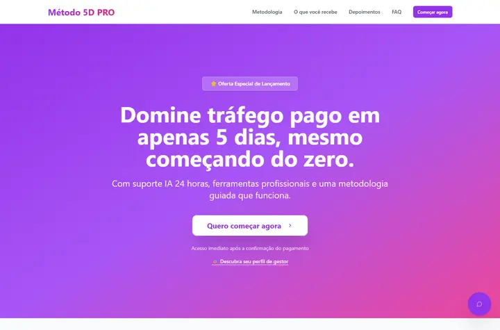 Método 5 Dias Pro